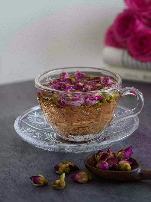 500PK Hand-Cut Crystal Coffee Cup