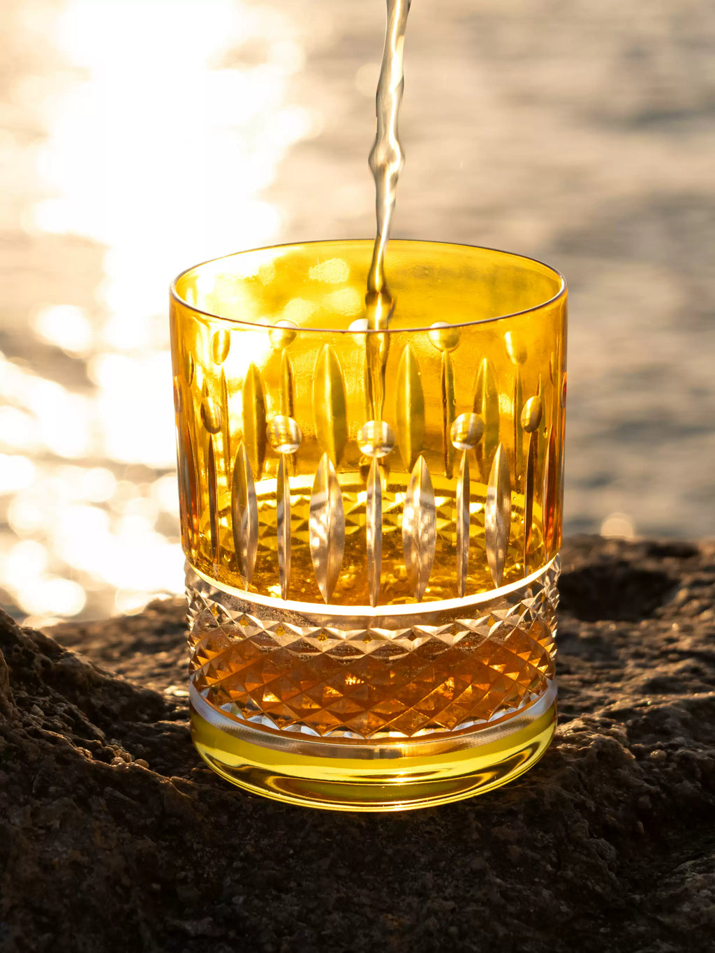 Crystalite Bohemia Colored Crystal Whisky Tumbler – Czech Crystal Whiskey Glass