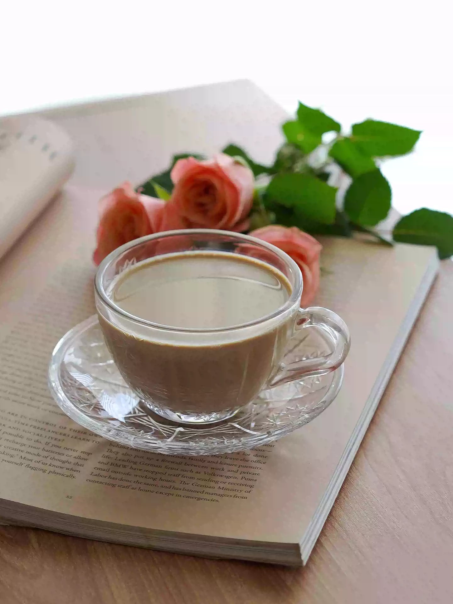 500PK Hand-Cut Crystal Coffee Cup