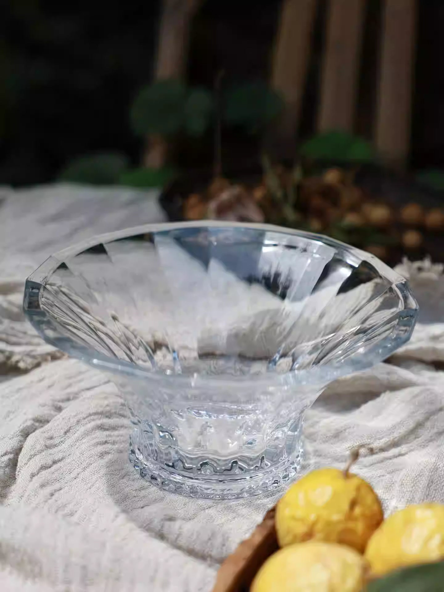 BERHE Wellinton  Bohemia Crystal Platter