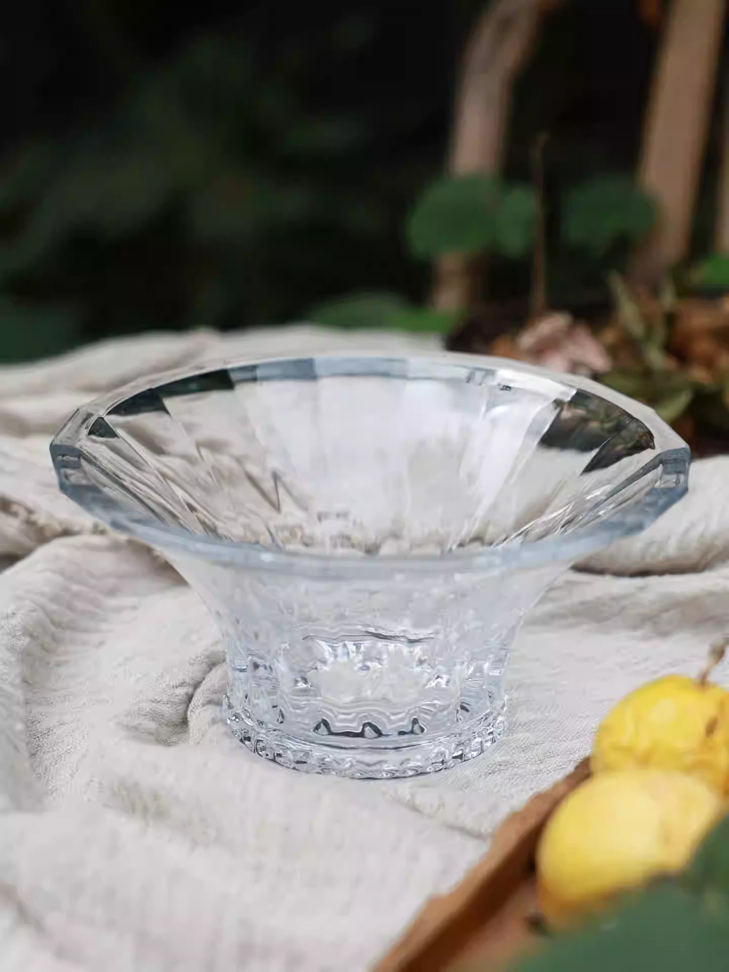 BERHE Wellinton  Bohemia Crystal Platter