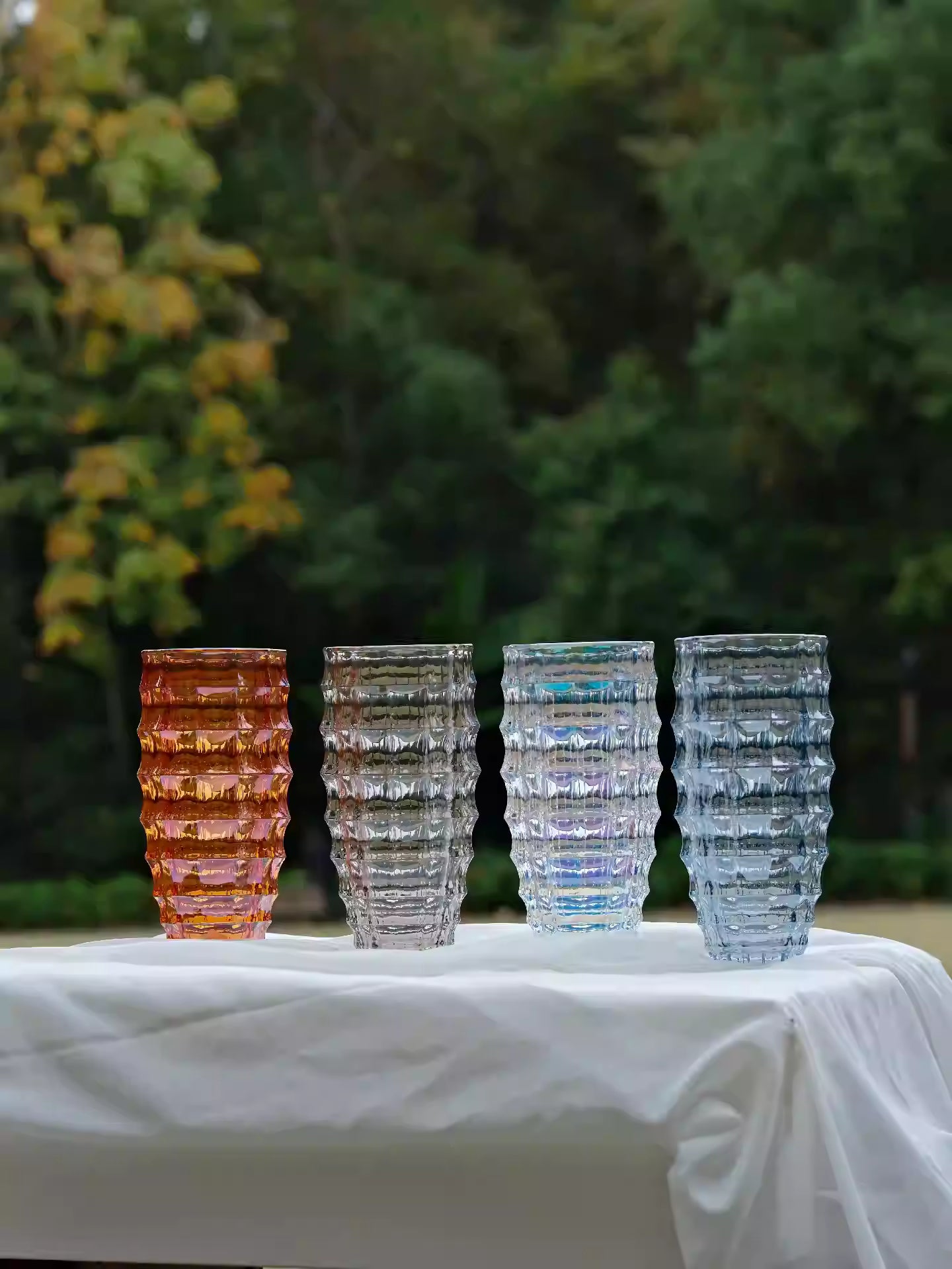 Mauritius Bay Series - Hand-cut Crystal Vase